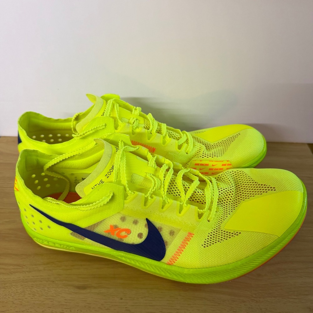 Nike ZoomX Dragonfly XC Mens Running Spikes Volt Orange DX7992-701 Size 12